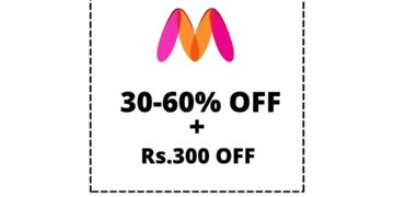 Myntra Coupon Code and deals
